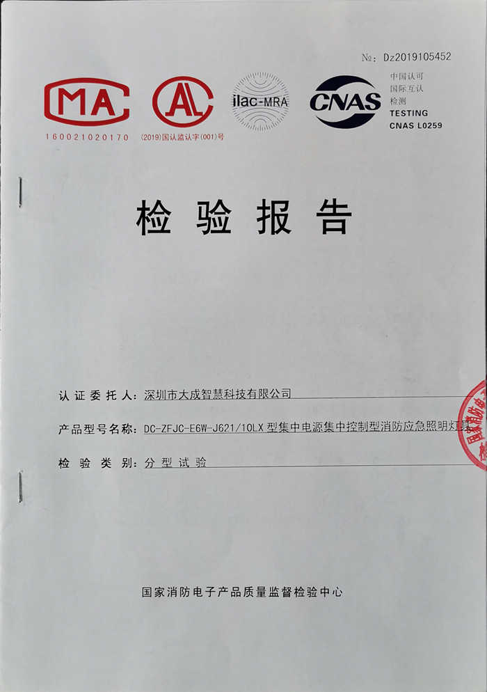 檢驗(yàn)報告