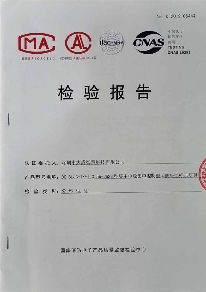 檢驗(yàn)報告