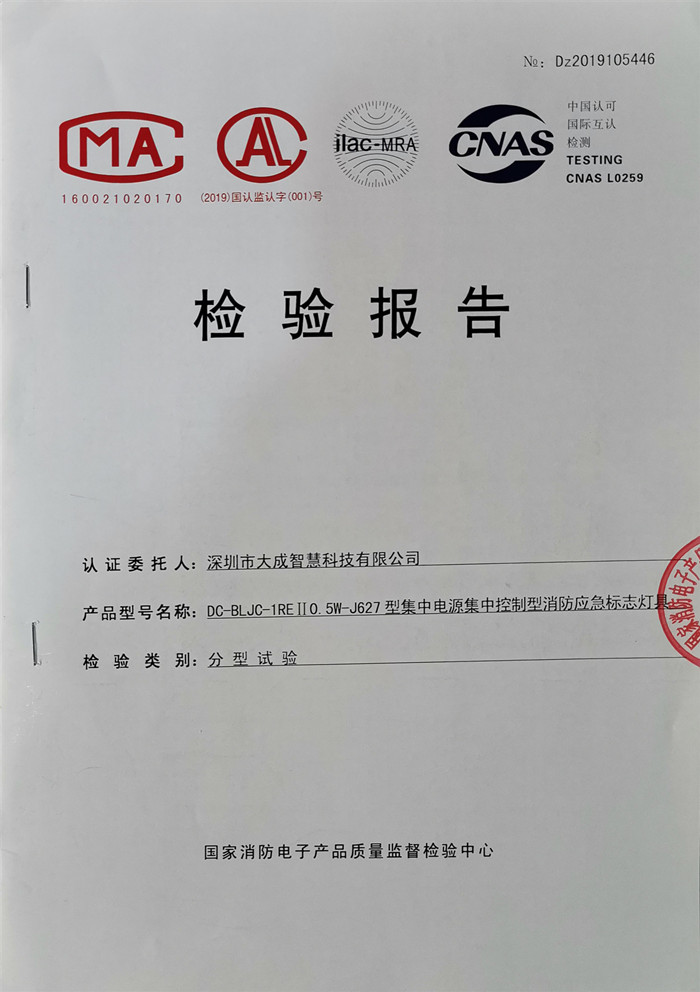 檢驗(yàn)報告