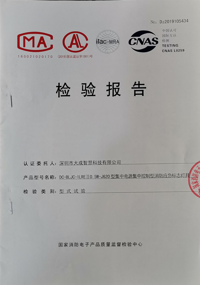 檢驗(yàn)報告