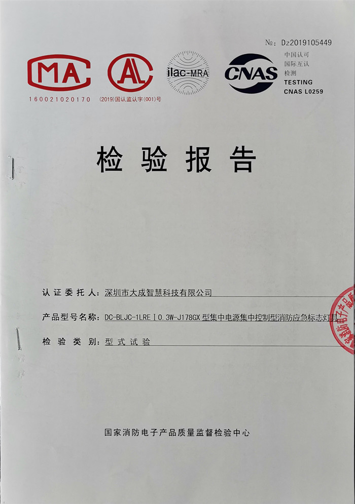 檢驗(yàn)報告