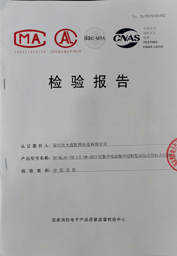 檢驗(yàn)報告