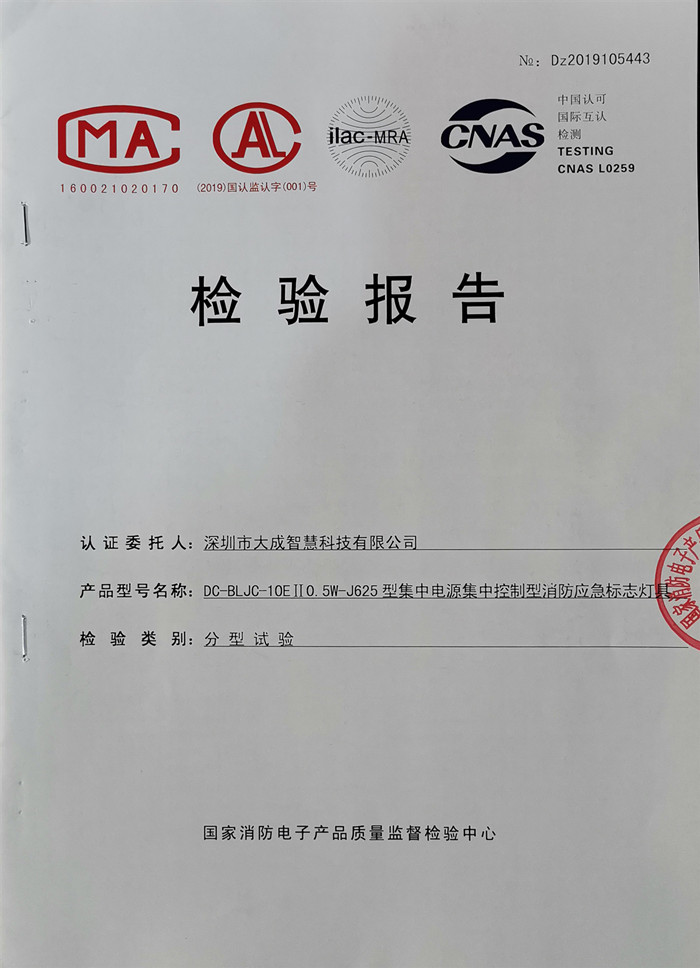 檢驗(yàn)報告