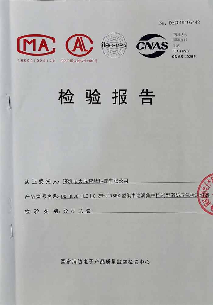 檢驗(yàn)報告