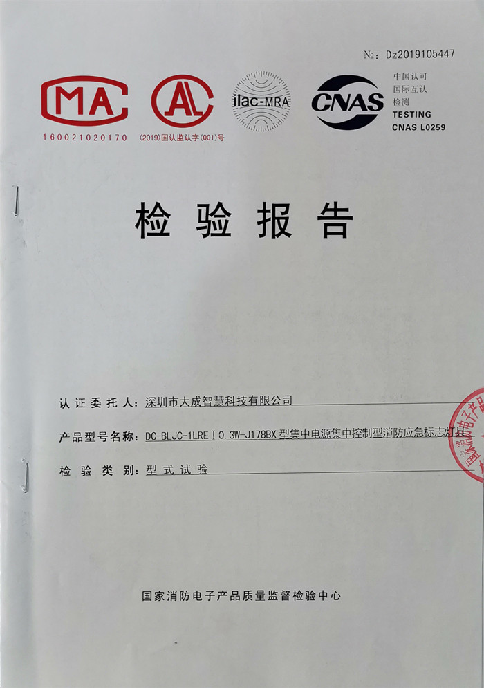檢驗(yàn)報告